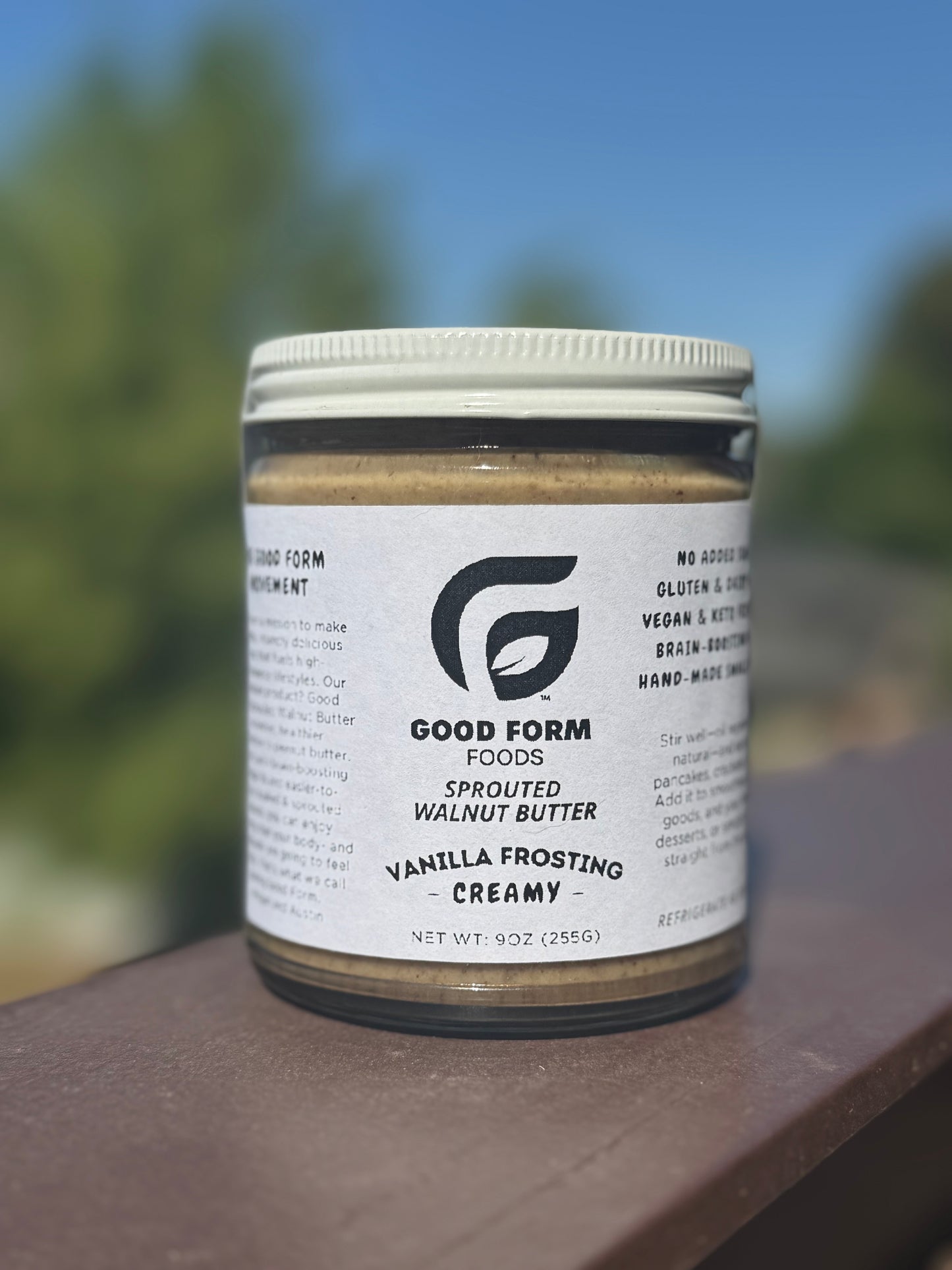 Sprouted Walnut Butter: Vanilla Frosting