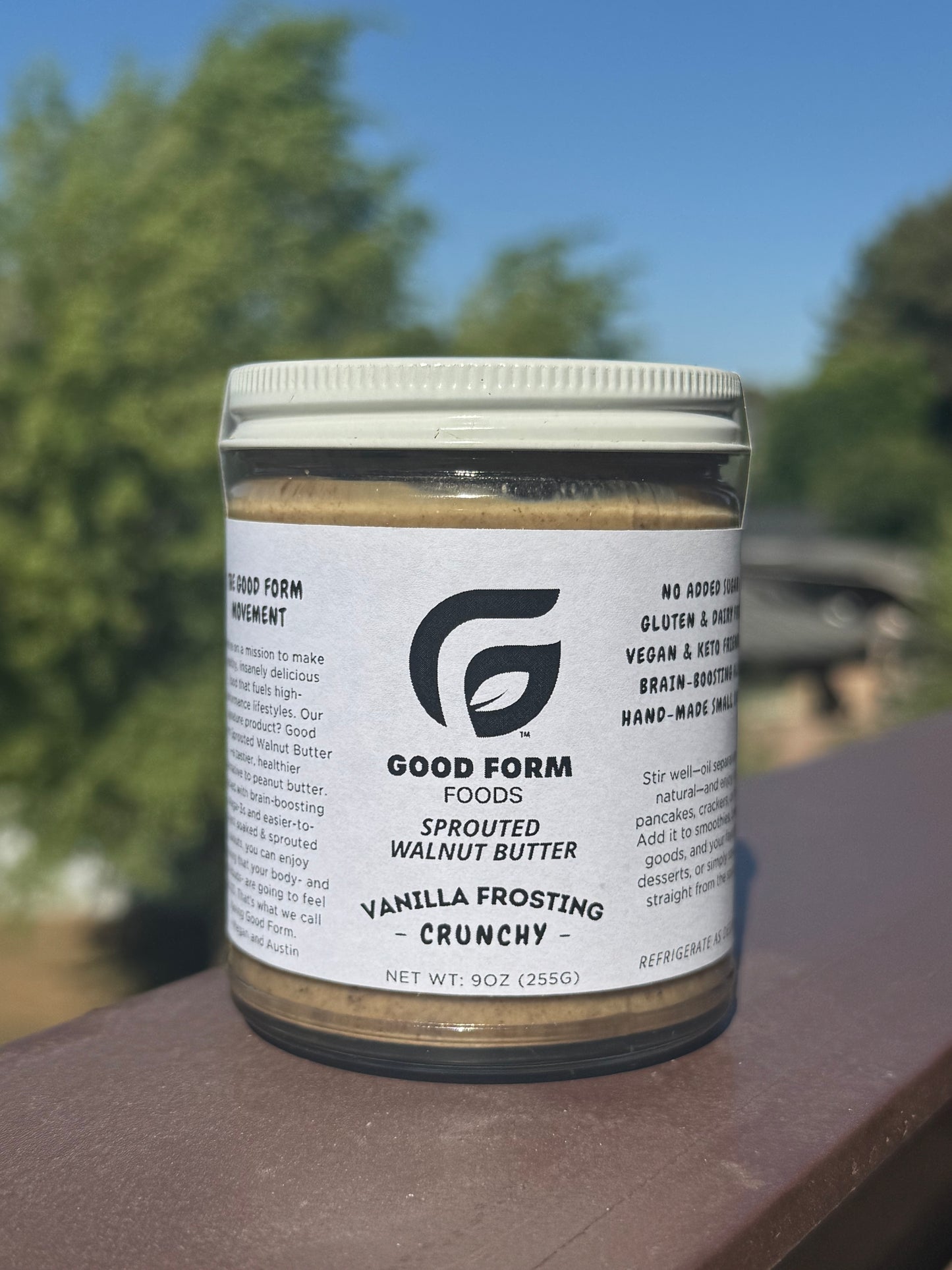 Sprouted Walnut Butter: Vanilla Frosting