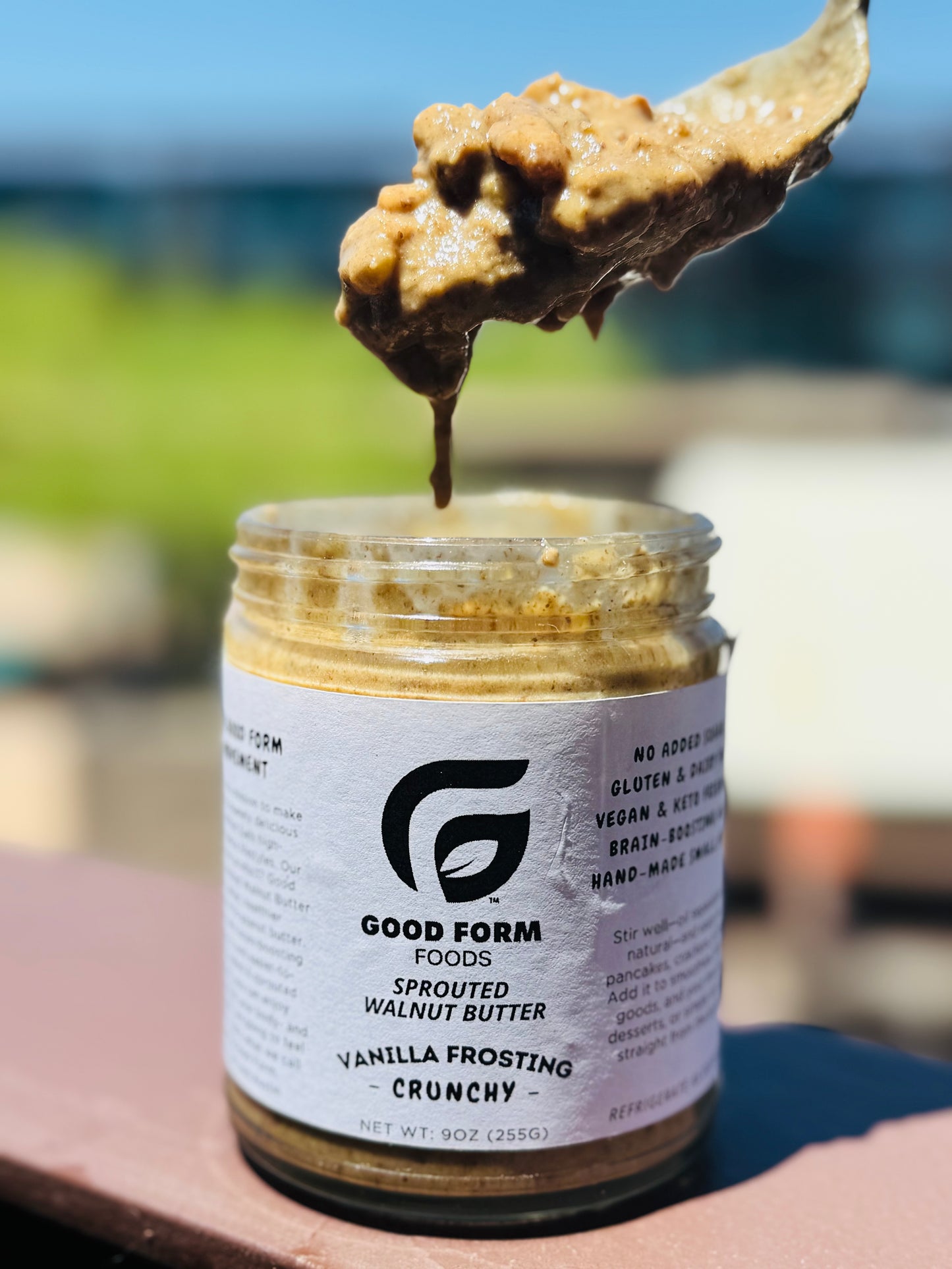 Sprouted Walnut Butter: Vanilla Frosting