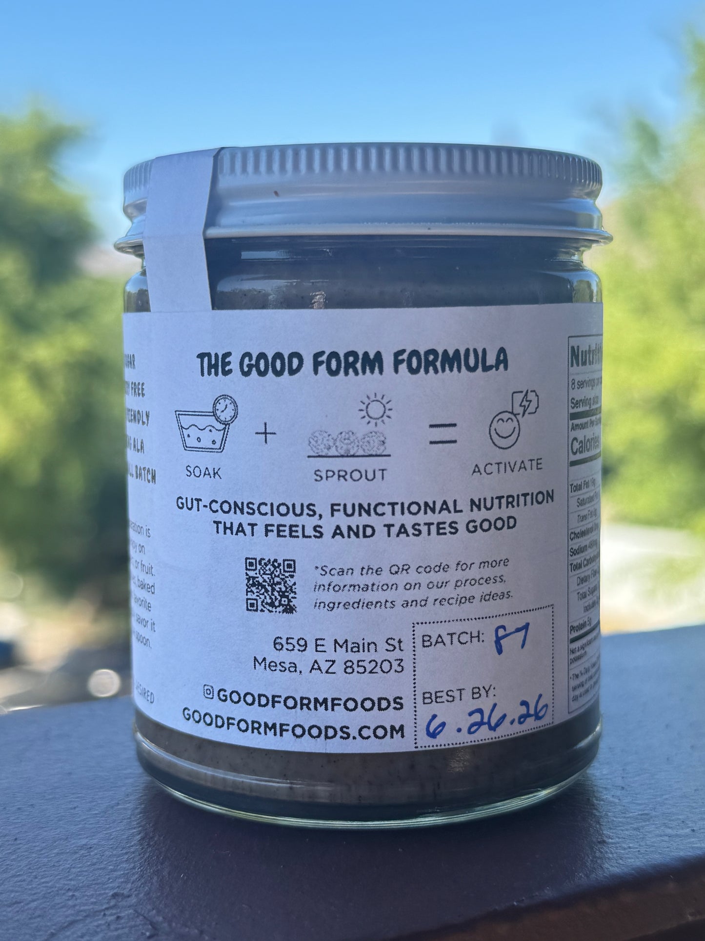 Sprouted Walnut Butter: Original