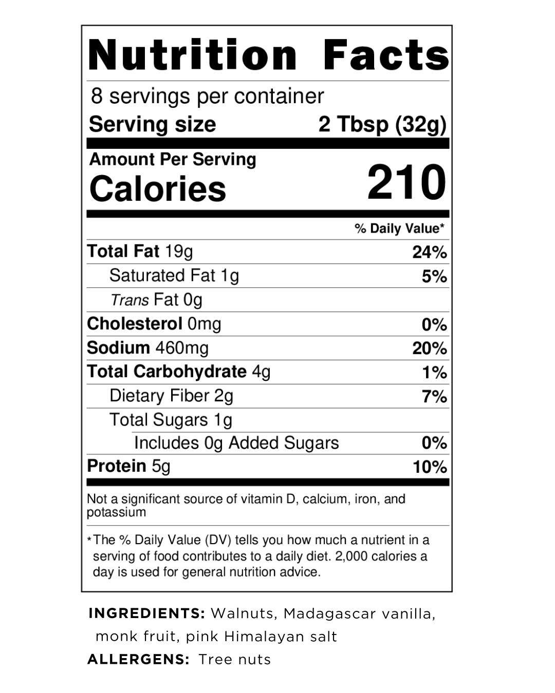 Original Sprouted Walnut Butter — Creamy or Crunchy