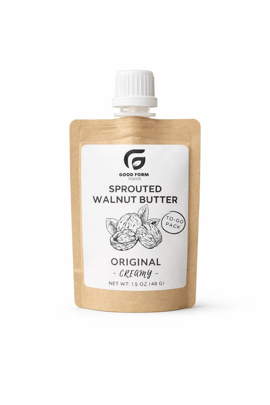To-Go Sprouted Walnut Butter: Original - Creamy-