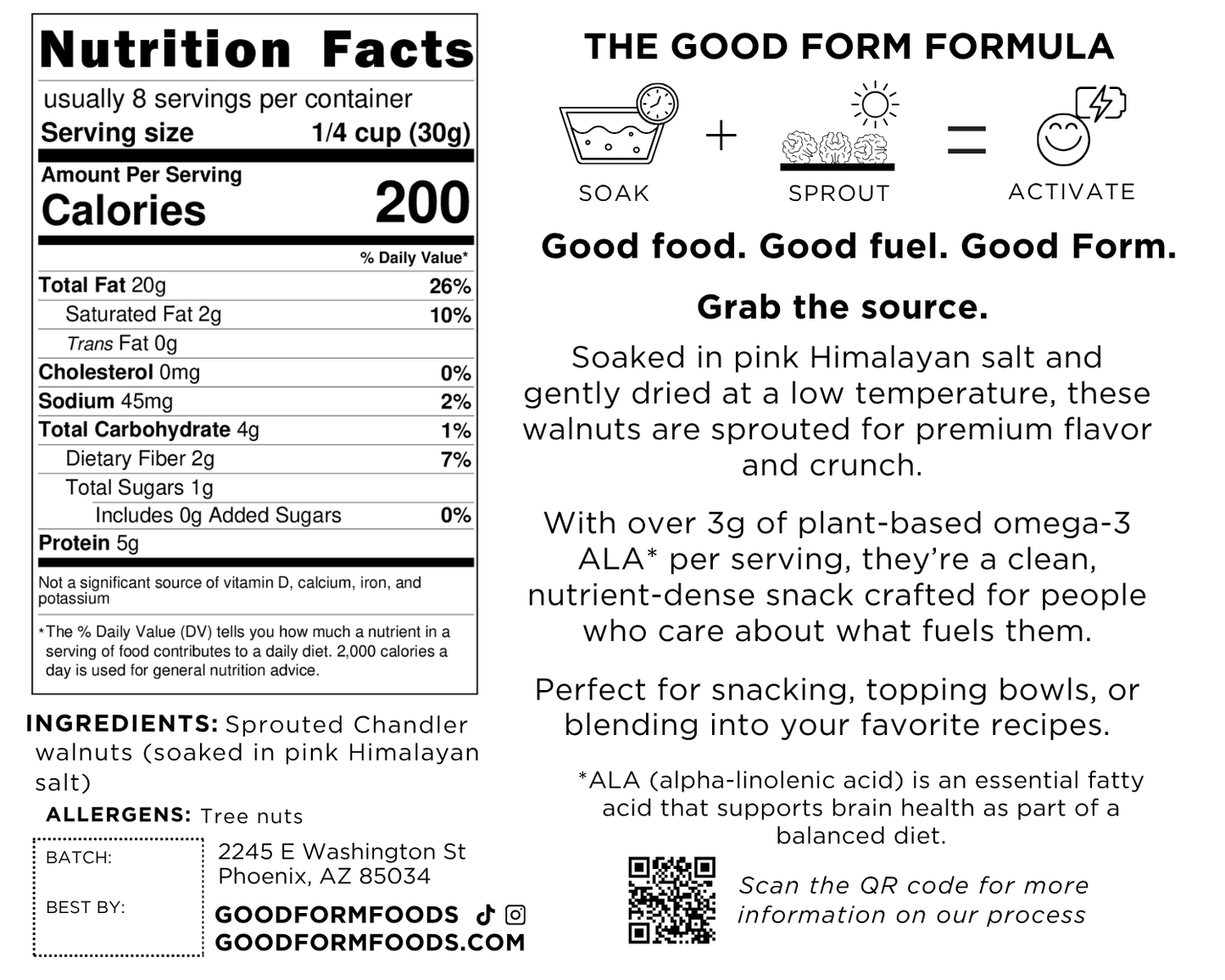 Sprouted Walnuts